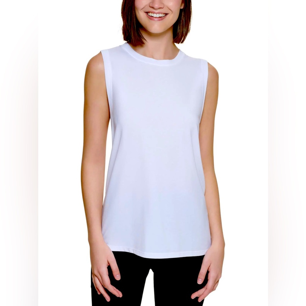 CALVIN KLEIN Performance Dropped Arm Hole Tank Top NWT